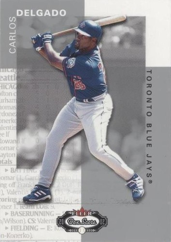 2002 Fleer Box Score - Carlos Delgado #58