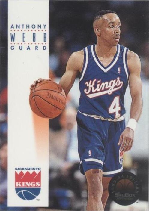 1993-94 Skybox Premium - Spud Webb #160