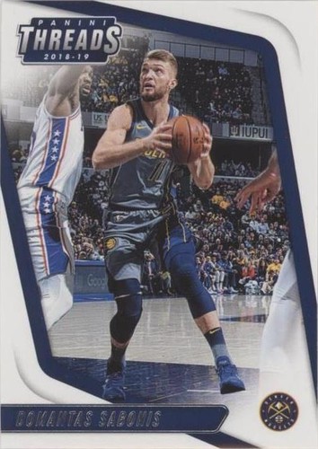 2018-19 Panini Threads - Domantas Sabonis #63