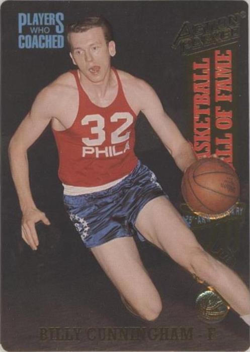 1993 Action Packed Hall of Fame - Billy Cunningham #81