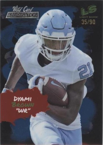 2021 Wild Card Alumination Dyami Brown #LS 36