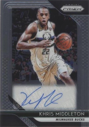 KHRIS MIDDLETON NBA ENCASED AUTO /49 ON CARD AUTO