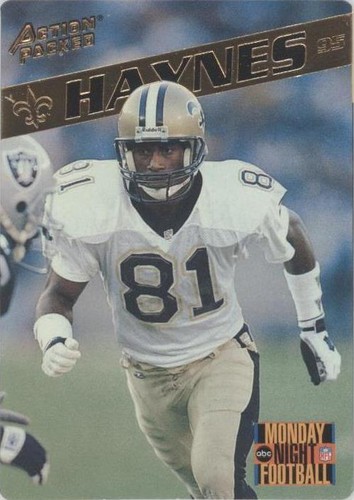 1995 Action Packed Monday Night Football Michael Haynes #79