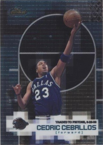2000-01 Topps Finest - Cedric Ceballos #23