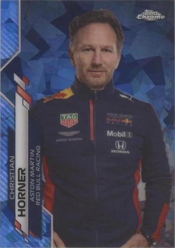 2020 Topps Chrome Sapphire Edition Formula 1 - Christian Horner #90