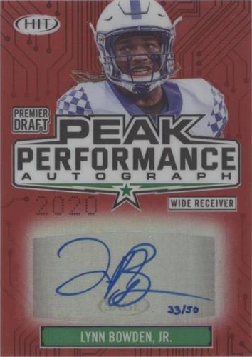 2020 Sage Hit Lynn Bowden Jr. #PKA-LBJ