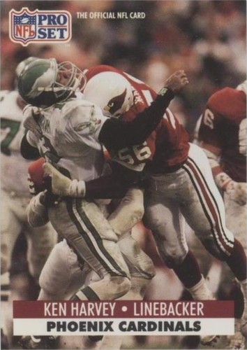 1991 Pro Set Ken Harvey #622