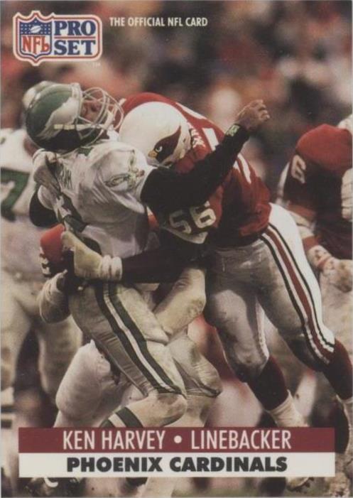 1991 Pro Set Ken Harvey #622