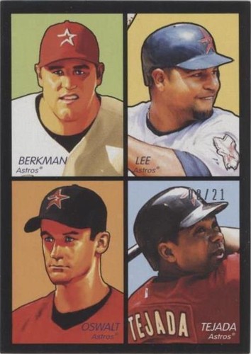 2009 Upper Deck Goudey - Carlos Lee Lance Berkman Miguel Tejada #35-89