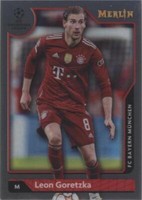 2021-22 Topps Merlin Collection Chrome UCL Leon Goretzka #4