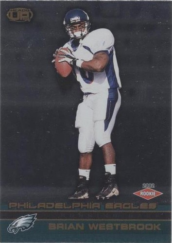 2002 Pacific Heads Up Brian Westbrook #164