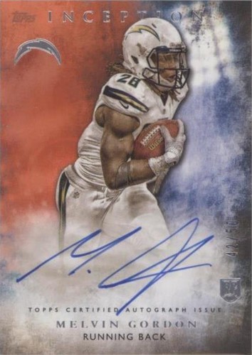 2015 Topps Inception Melvin Gordon #RA-9