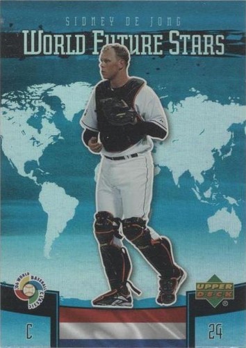 2006 Upper Deck Future Stars WBC-19 Sidney de Jong 2006 Upper Deck Future Stars WBC-19 Sidney de Jong