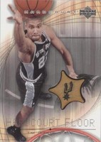 2003-04 Upper Deck Hardcourt - Tim Duncan #TD-F