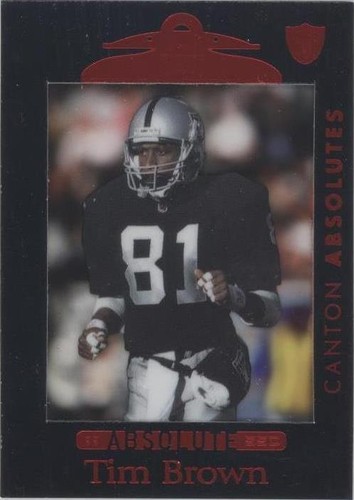 1999 Playoff Absolute SSD Tim Brown #124