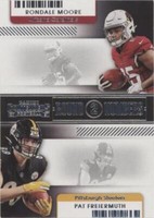 2021 Panini Contenders Pat Freiermuth Rondale Moore #RN-RMO