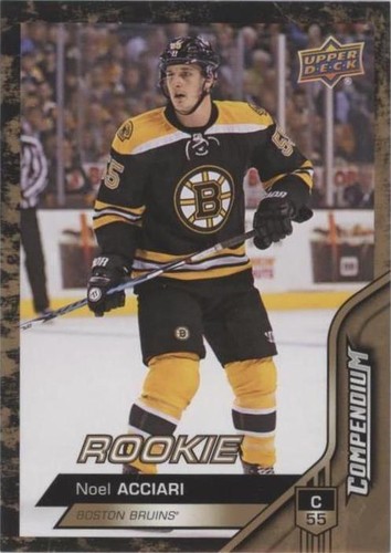 2016-17 Upper Deck Compendium - Noel Acciari #873