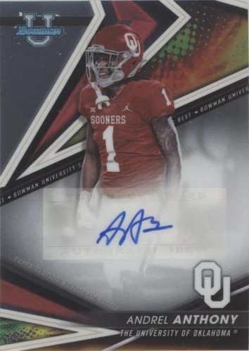 2022-23 Bowman's Best University Andrel Anthony #BA-AA