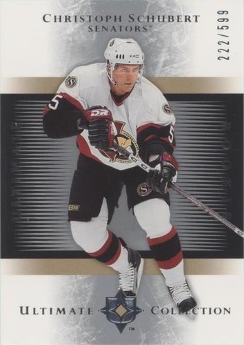 2005-06 Ultimate Collection - Christoph Schubert #160