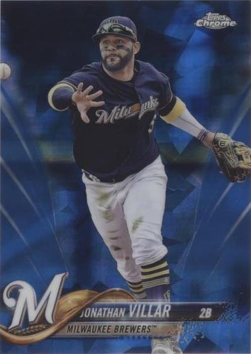 2018 Topps Chrome Sapphire Edition - Jonathan Villar #289
