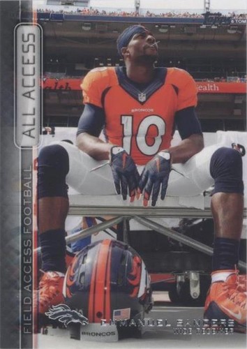 2015 Topps Field Access Emmanuel Sanders #AAA-ESA