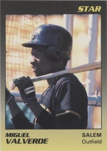 1989 Star Salem Buccaneers - Miguel Valverde #23