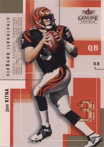 2003 Fleer Genuine Insider Jon Kitna #90