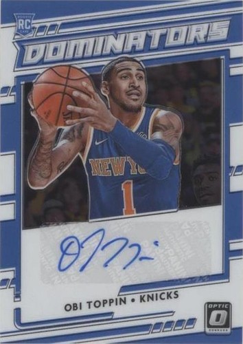 2020-21 Panini Donruss Optic - Obi Toppin #RDS-OBI