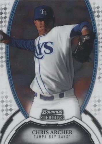 2011 Bowman Sterling - Chris Archer #21