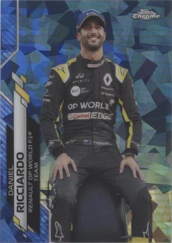 2020 Topps Chrome Sapphire Edition Formula 1 - Daniel Ricciardo #182