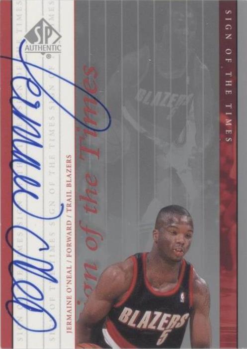 1999-00 SP Authentic - Jermaine O'Neal #JO