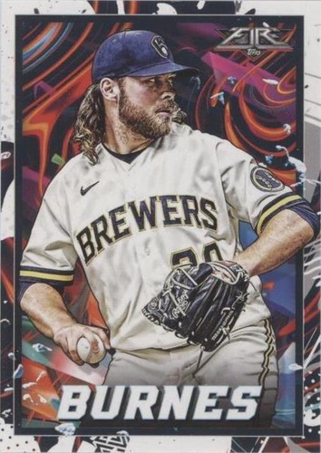 2022 Topps Fire - Corbin Burnes #185