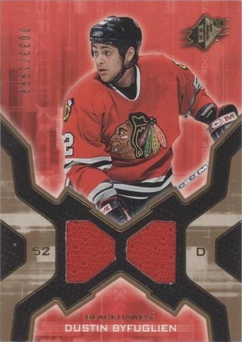 2006-07 SPx - Dustin Byfuglien #143