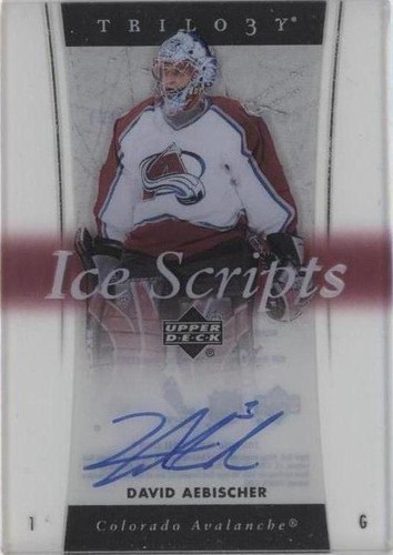2005-06 Upper Deck Trilogy - David Aebischer #IS-DA
