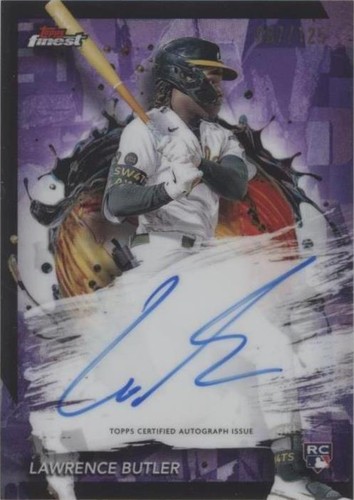 2024 Topps Finest - Lawrence Butler #FA-LB