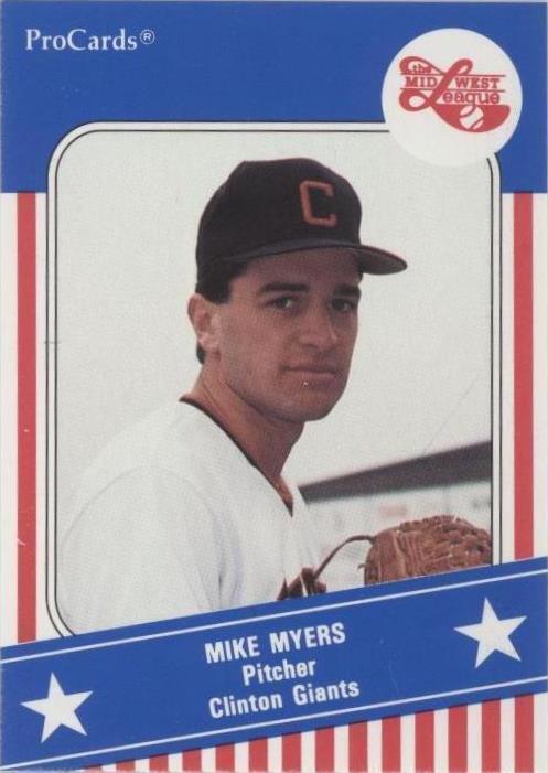1991 ProCards Midwest League All Star Game - Mike Myers #MWL 5