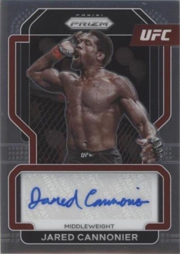 2022 Panini Prizm UFC - Jared Cannonier #SG-JCN