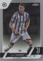 2022-23 Topps Chrome UEFA Club Competitions Dusan Vlahovic #75