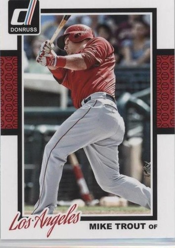 2014 Panini Donruss - Mike Trout #301