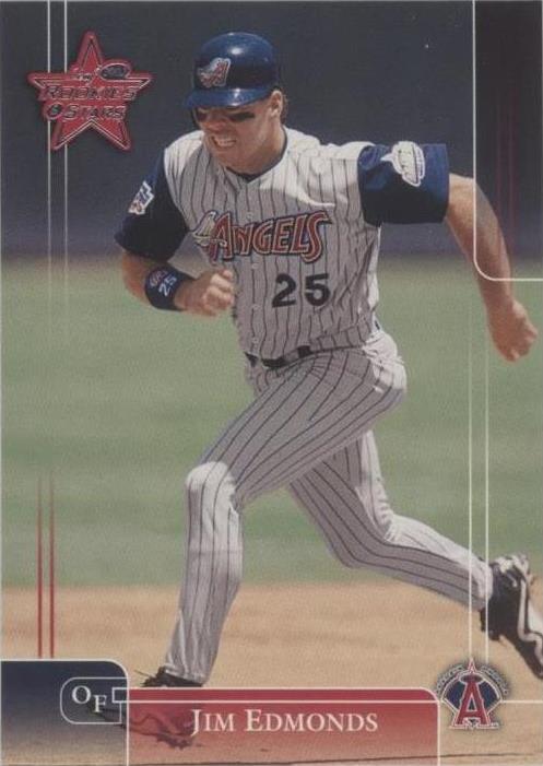 2002 Leaf Rookies And Stars - Anaheim Angels #242 Jim Edmonds for sale ...