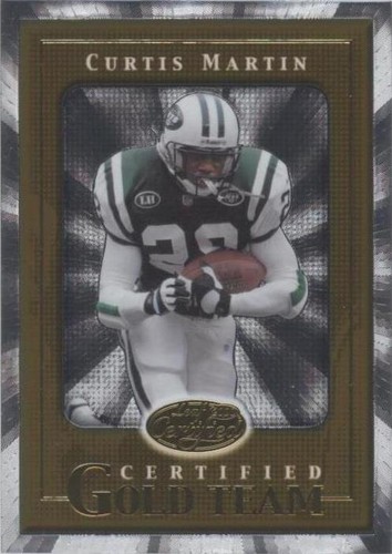 2000 Leaf Certified Curtis Martin #CGT 27