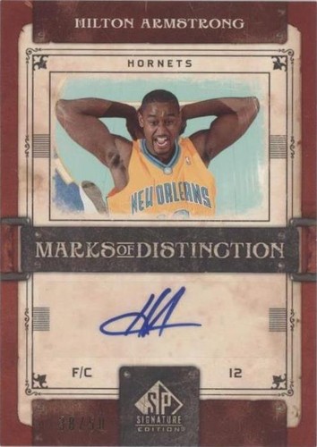 2006-07 SP Signature Edition - Hilton Armstrong #MD-AR