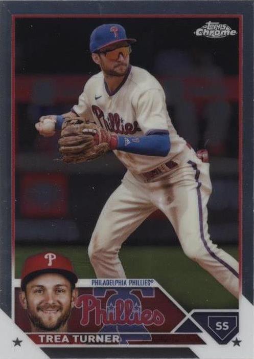 2023 Topps Chrome Lids Mitchell & Ness - Trea Turner #23-5