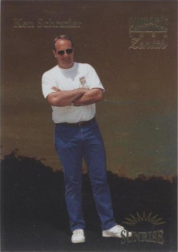 1996 Pinnacle Zenith - Ken Schrader #58