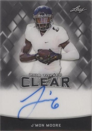 2018 Leaf Trinity J'Mon Moore #CA-JMM