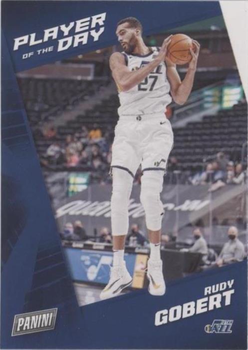 2021-22 Panini Player of the Day - Rudy Gobert #49