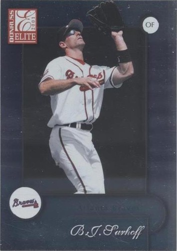 2001 Donruss Elite - B.J. Surhoff #137