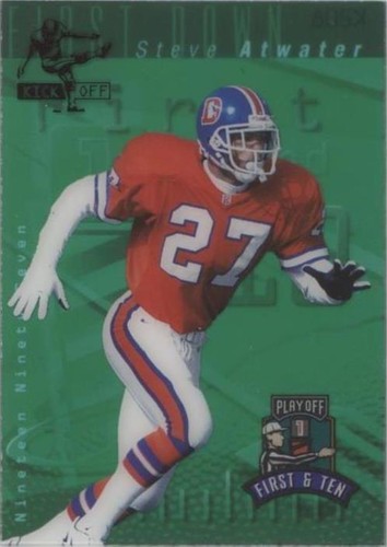 1997 Playoff First & Ten Steve Atwater #K208