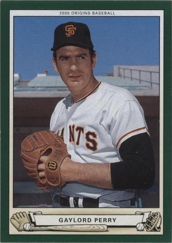 2005 Upper Deck Origins - Gaylord Perry #109