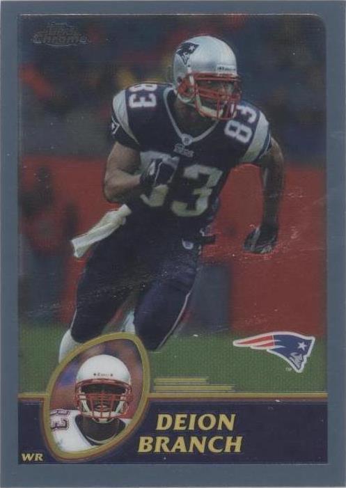 2003 Topps Chrome Deion Branch #76